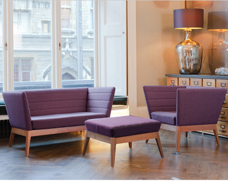 Boss Design Callisto lounge seating in purple