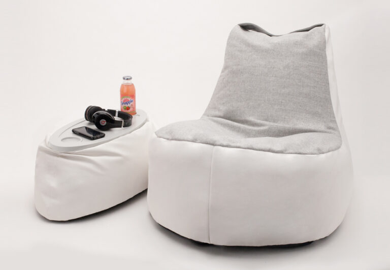 EKO Swagr bean bag lounge seat and ottoman