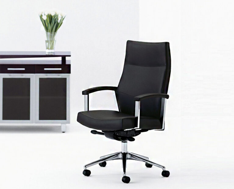 Arcadia Theory black executive chair