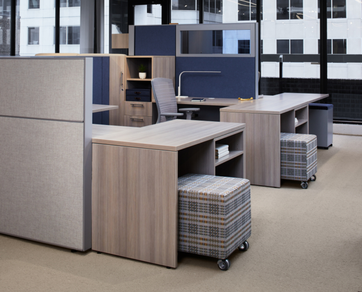 cubicle work stations