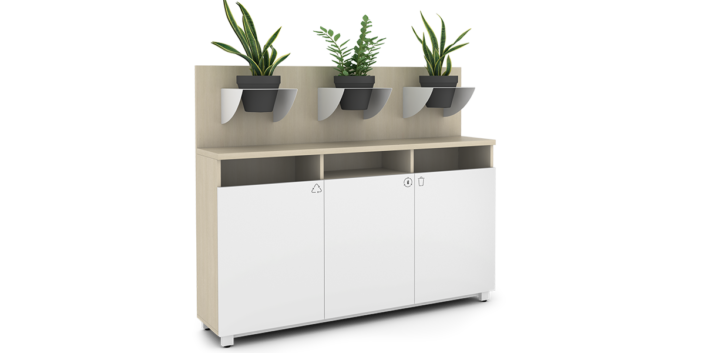 office waste disposal cabinets