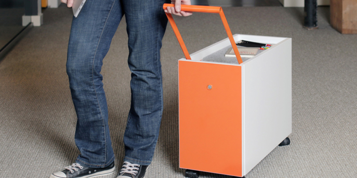portable filing cabinet