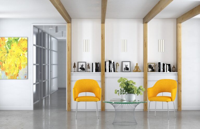 Nightingale Tonik yellow lounge chairs