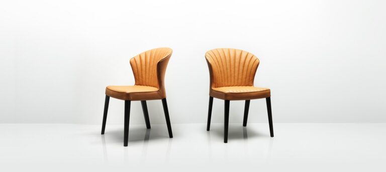 Allermuir Cardita guest chairs in orange